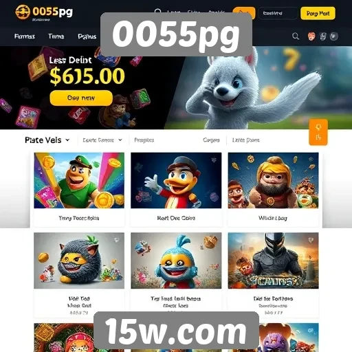 Exploração das promoções e bônus do site 0055pg